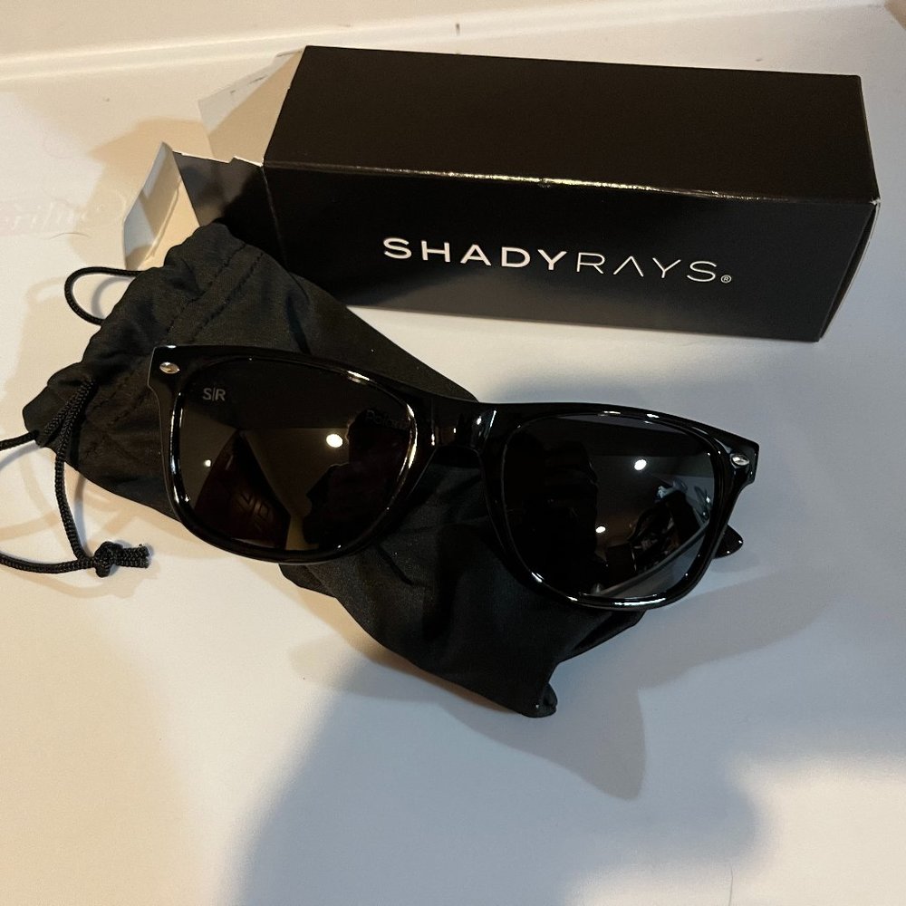 Shady Rays Black Polarized Sunglasses